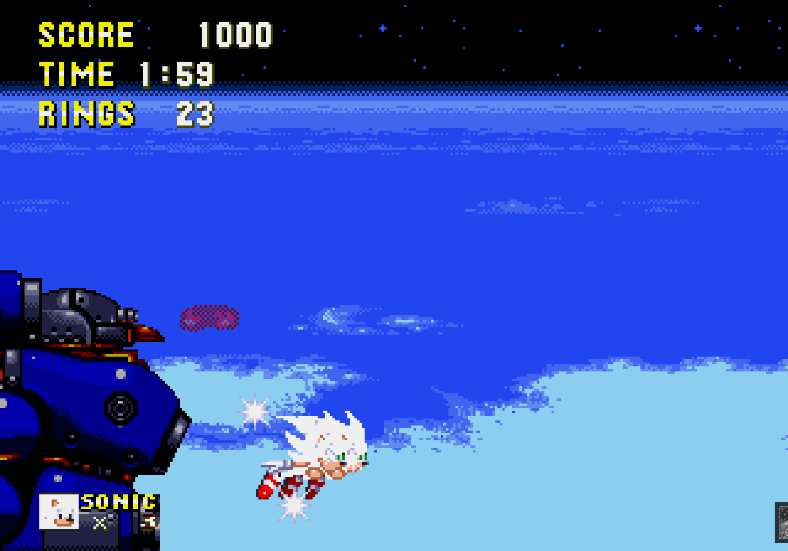 captura de tela de sonic the hedgehog 3 & knuckles